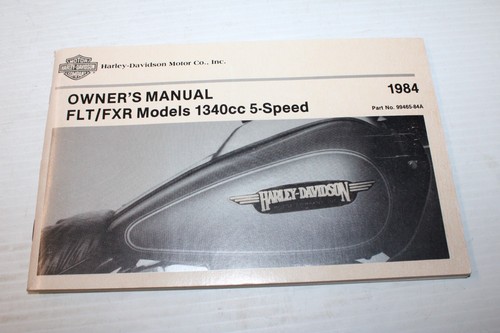1984 harley davidson flt - flt, fxr