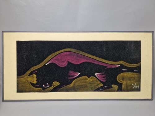 Mid century signed velvet - century,