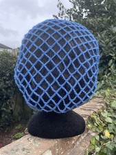 1942 Perky Snood. Hand Crocheted To Original Vintage Pattern