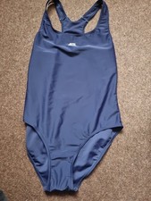 BNW HYGEINE STRIP SLAZENGER SZ 16 NAVY SWIMMING COSTUME