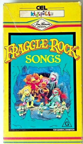 Fraggle rock songs vhs cel - fraggle, vhs-cel