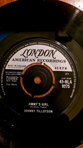 Johnny tillotson jimmy s - johnny, jimmy's