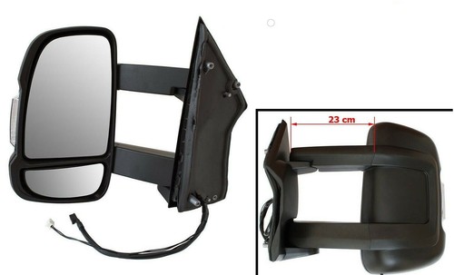 Left exterior mirror long arm - exterior,