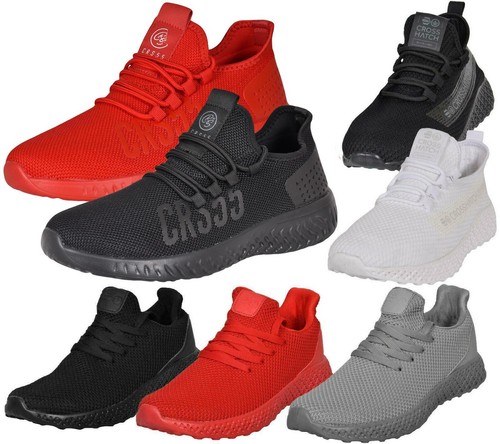 Crosshatch mens trainers - trainers, lace