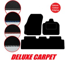 Renault Scenic 2004 to 2009 Tailored Car Mats Deluxe Carpet & Edgings 3pcs