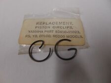 REPLACEMENT PISTON CIRCLIPS YAMAHA RS100 YB100 DT100 RD200 93450-15023