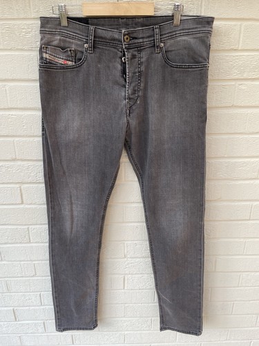 Diesel jeans tepphar mens grey - diesel,
