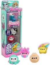 Recyclings 4 Pack Made From 70% Recycled Plastic Cute Eco Figures For Ages 5+