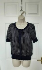 Marks & spencer blue polka dot