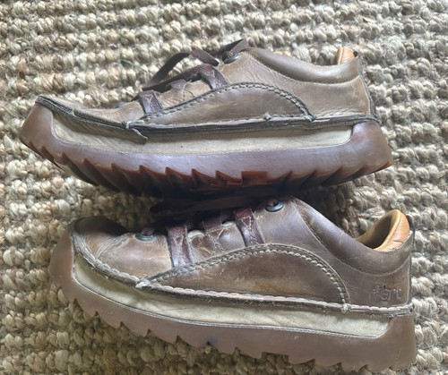 Brown art shoes chunky - shoes, &