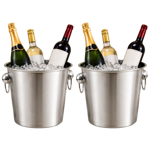 Stainless steel ice - 2x, 5l