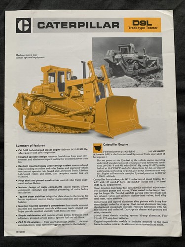 Caterpillar d9l track - caterpillar, type