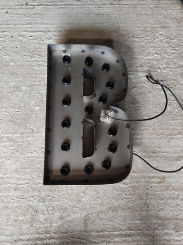 Large industrial metal light - metal,
