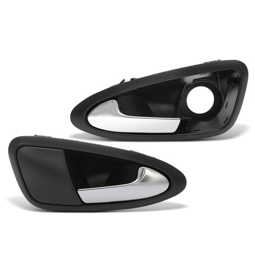 Chrome interior door handle - 2x,