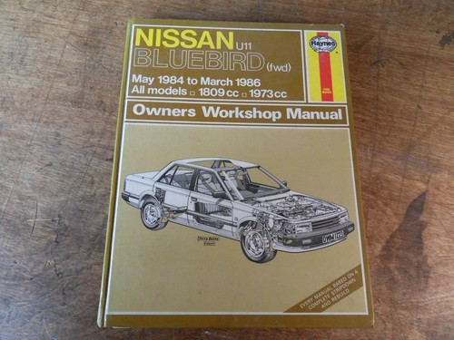 Nissan bluebird u11 haynes - u11,