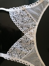 Charnos White Suspender Belt