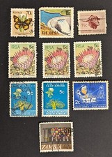 Africa postage stamps, South Africa, Kenya, Zambia, Rhodesia, 11/2c  Suid Afrika