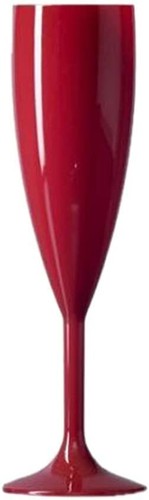 Red polycarbonate champagne - red,