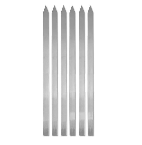 Large bbq skewers flat - bbq,