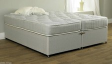 Milan Hotel Contract Source 5 Zip&Link Divan Bed+Pocket Mattress+Headboard