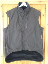 Styx Mill Oilskin Vest - Men's Size 4XL - Fleece Lined Gilet - Swanndri Filson