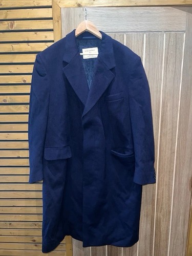 Vintage crombie men navy - vintage,
