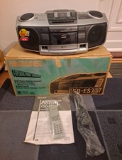 Aiwa CSD-ES777 Boombox  New Vintage Boxed Open 1 Time to Tested Full Working