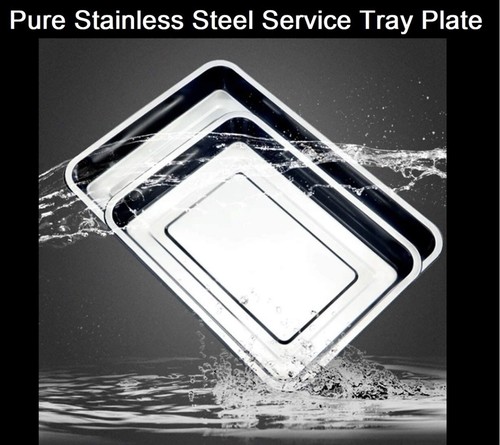 Stainless steel tray - steel,