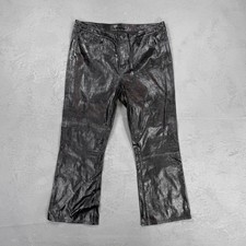 NWT J Brand Black Lamb Leather