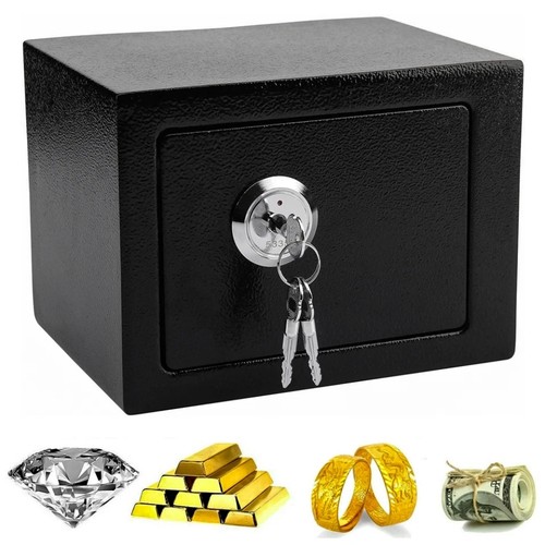 Solid steel safe heavy - 4.6l,