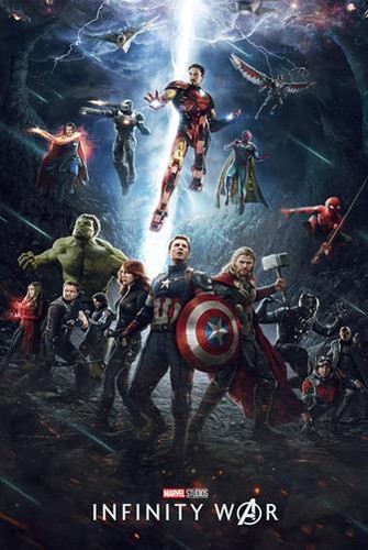 Avengers infinity wars poster - avengers,