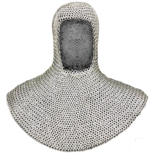 Chainmail coif hood knight - chainmail,