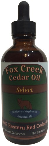 4oz cedar oil bottle - 4oz,