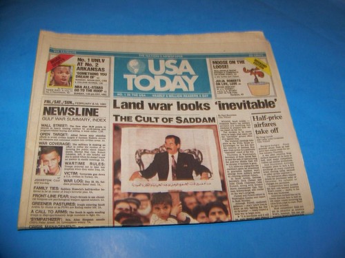 Usa today february 1991 - usa,