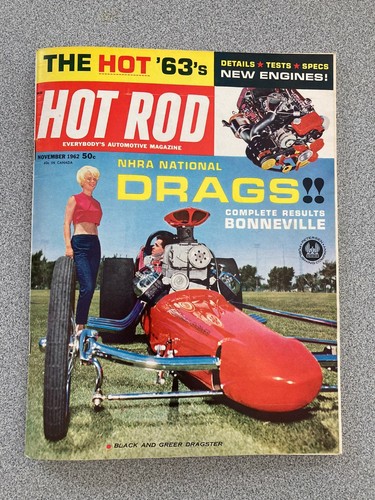 Hot rod nov 1962 - 1962, bsa