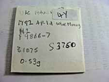 MAUNDY COINS   1D  GEORGE 111