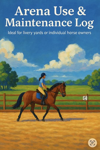 Horse arena use maintenence - horse,