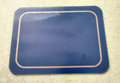 Blue glass worktop saver - glass,