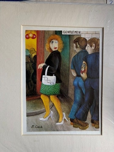 Beryl cook print sylvia - cook, 'sylvia'
