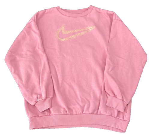Nike womens sweatshirt pink - xl,