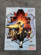 Starfox 64 Poster N64 Official