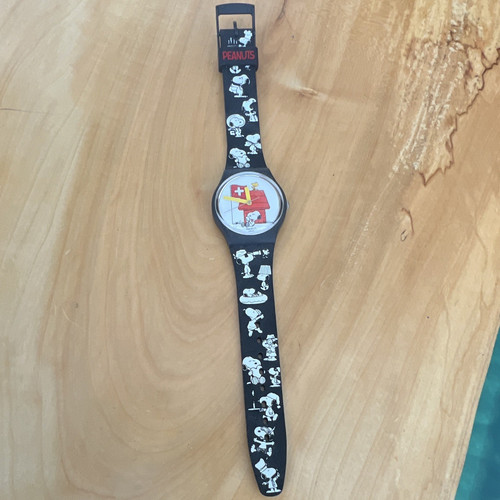 Swatch peanuts snoopy black - swatch,