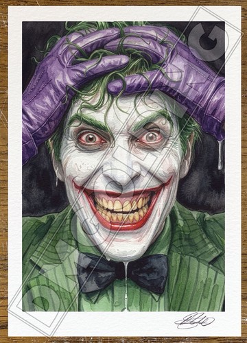 Original joker batman art - batman,