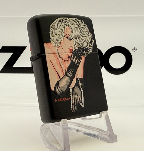 Genuine zippo lighter olivia - lighter,
