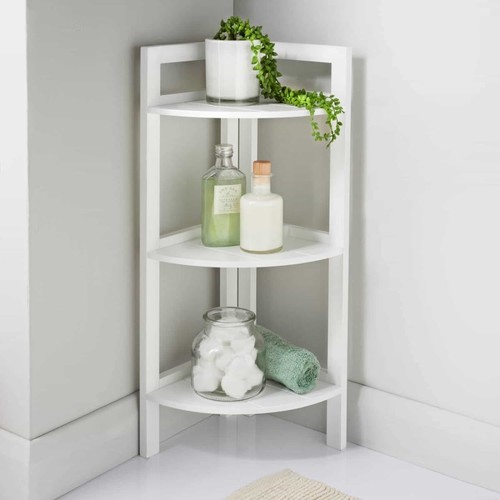 Bathroom corner shelf tier - shelf,