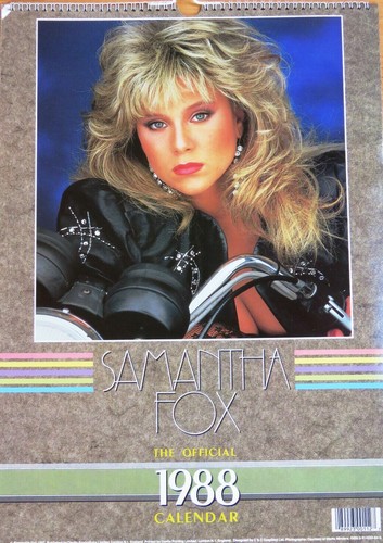 Samantha fox 1988 calendar - ,