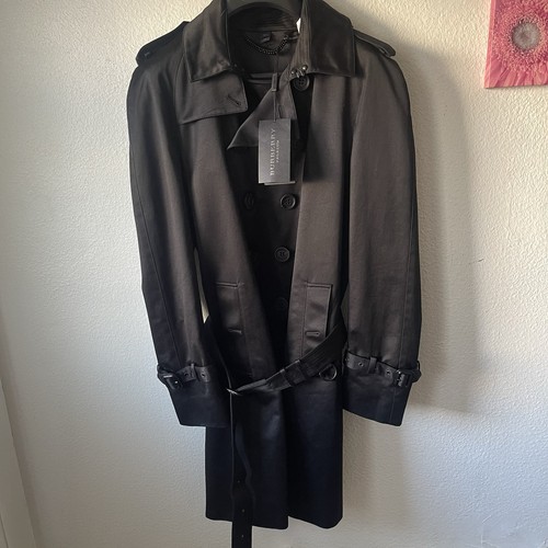 Burberry prorsum black belted - burberry,