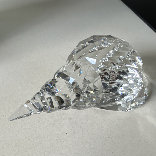 Clear faceted swarovski - faceted,