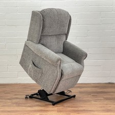 HSL Rise And Recline Chair Burrows Dual Motor Riser Mobility Armchair - Petite