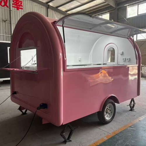 Custom single axle pink retro - custom,